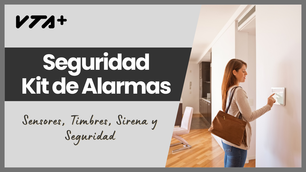 Kit de Alarmas y sensores